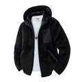 Manteau à capuche à capuche en coton épais et chaud