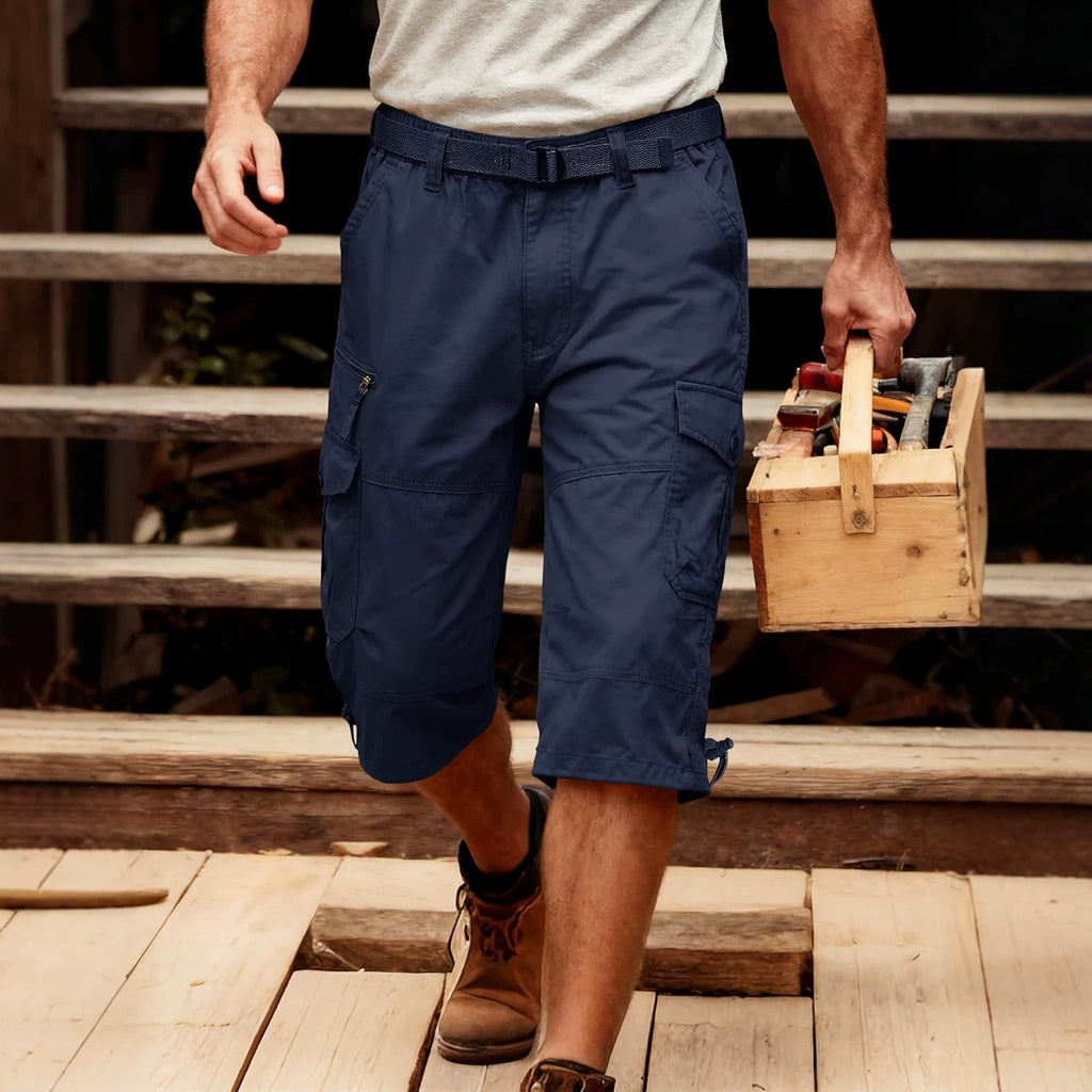 Casual respirant Short de travail de trois quarts pour le transport