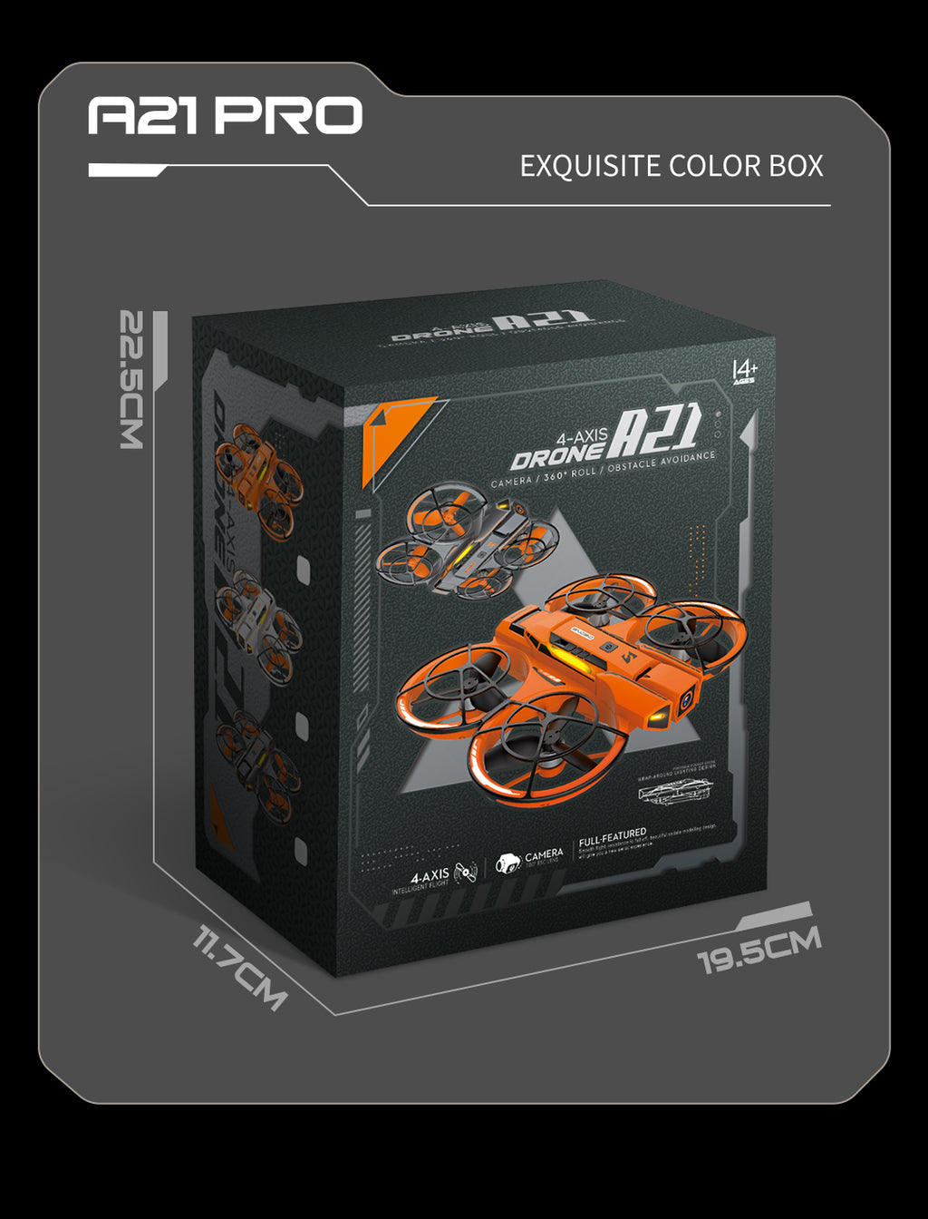 A21 Standard Control - Noir - Double alimentation noir