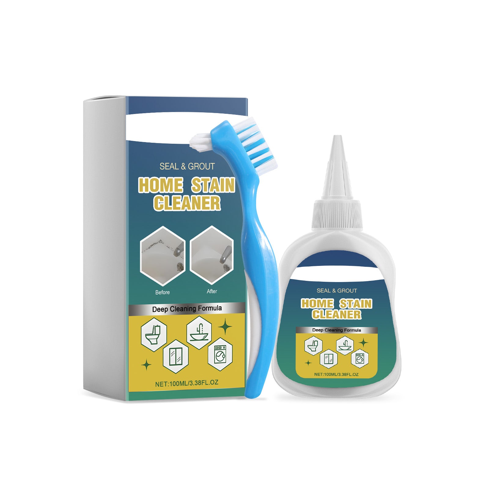Gel nettoyant pour décontamination domestique 1 0 0ml-1