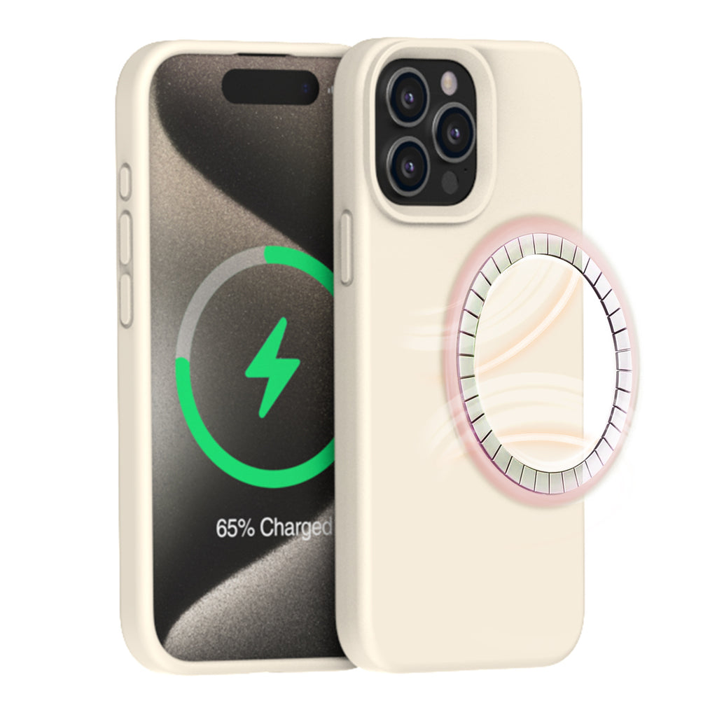 Business Magnetic Silicone Simple Phone Case