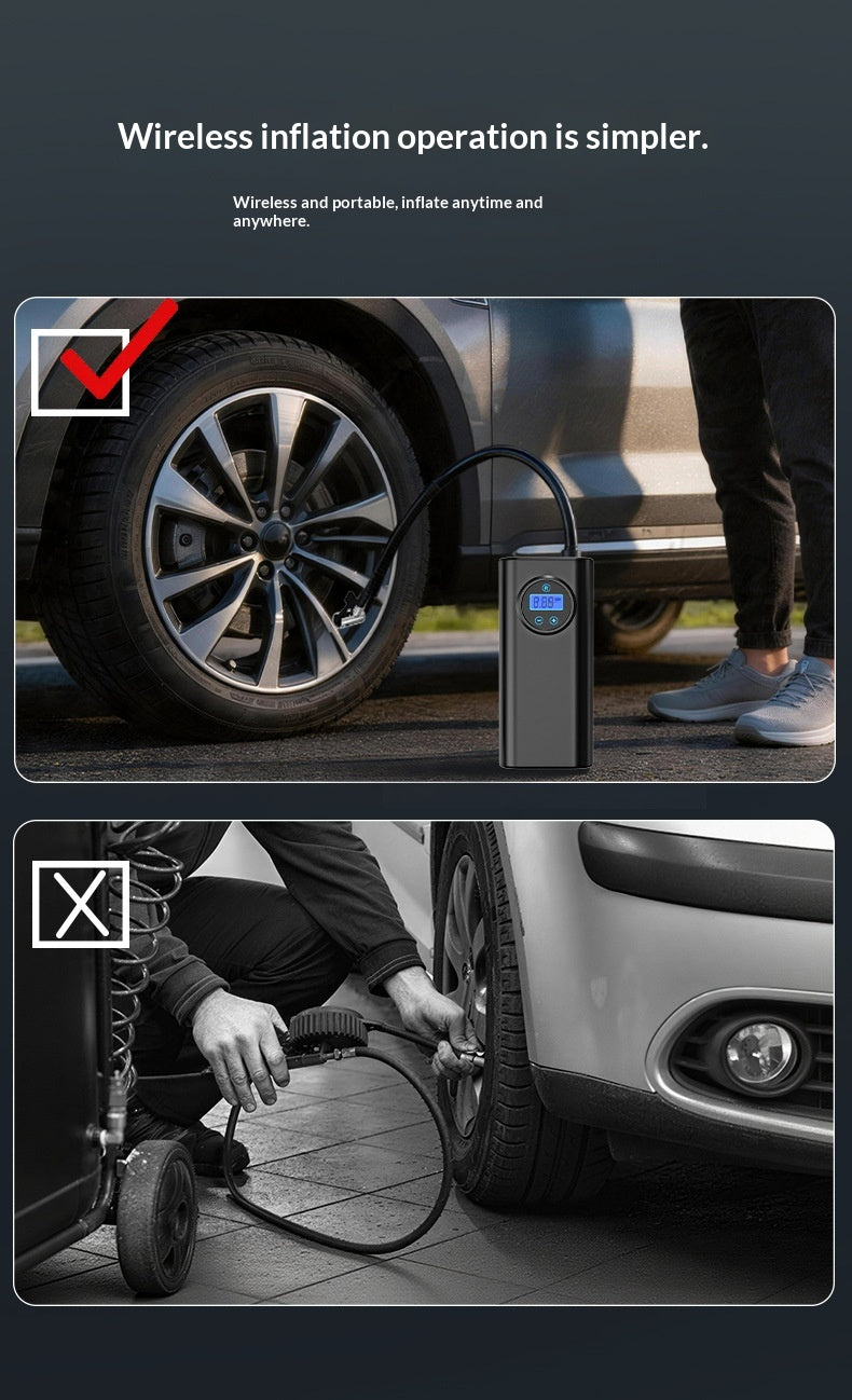 Gonflateur à main de voiture