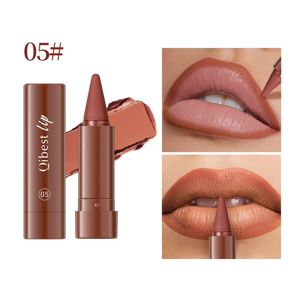 Long Lasting Matt Twist Up rouge à lèvres avec une finition naturelle et la formule résistant à l'eau