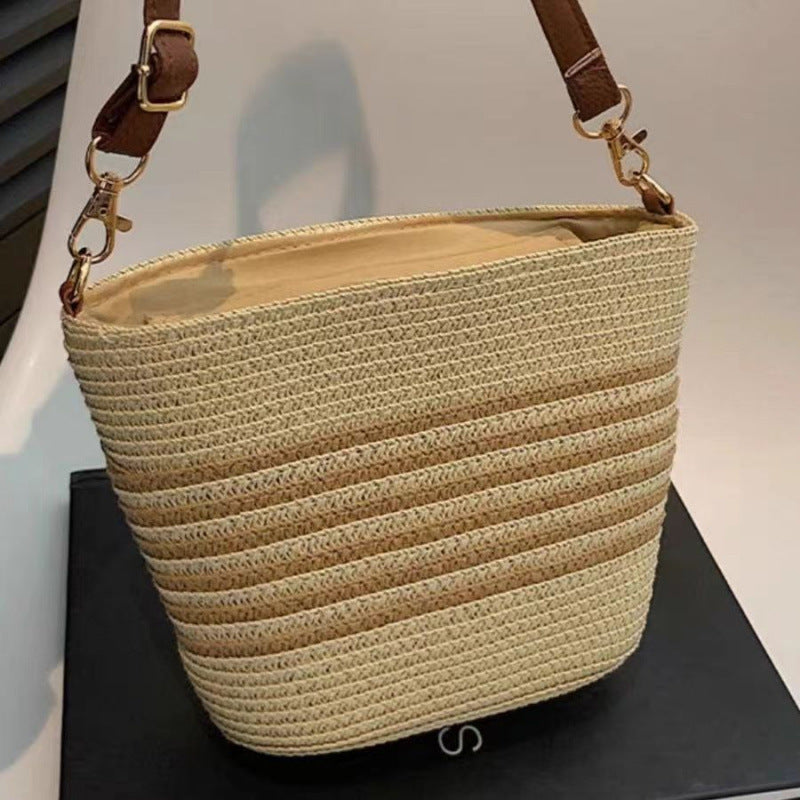 Sac à croix de vacances tissé élégant et polyvalent
