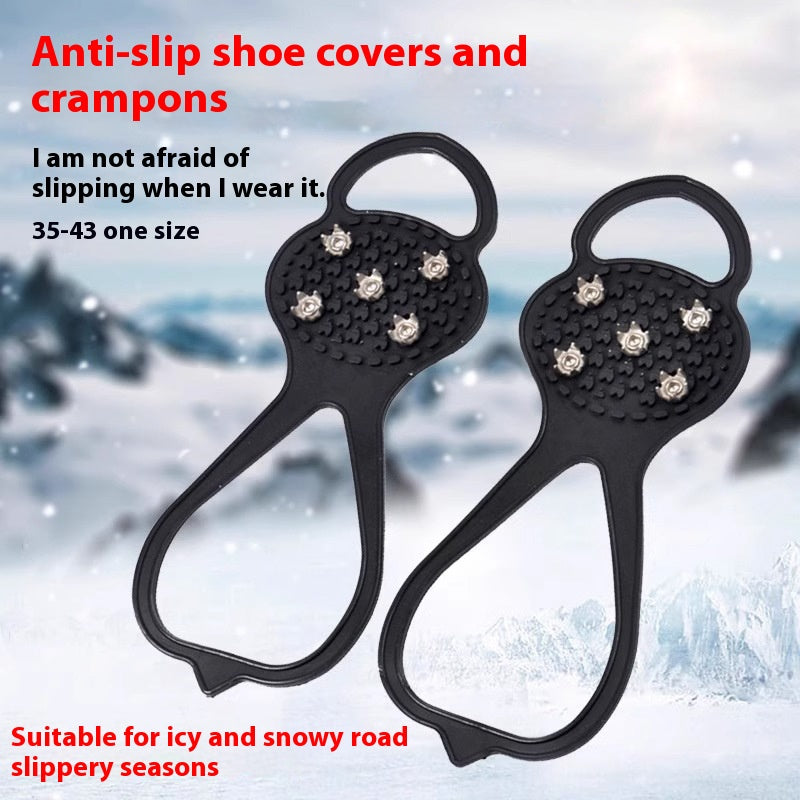 Bottes de neige Couvre-chaussures antidérapantes