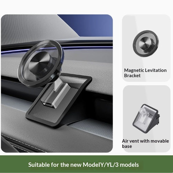 Support de téléphone de voiture Accessoire de navigation magnétique