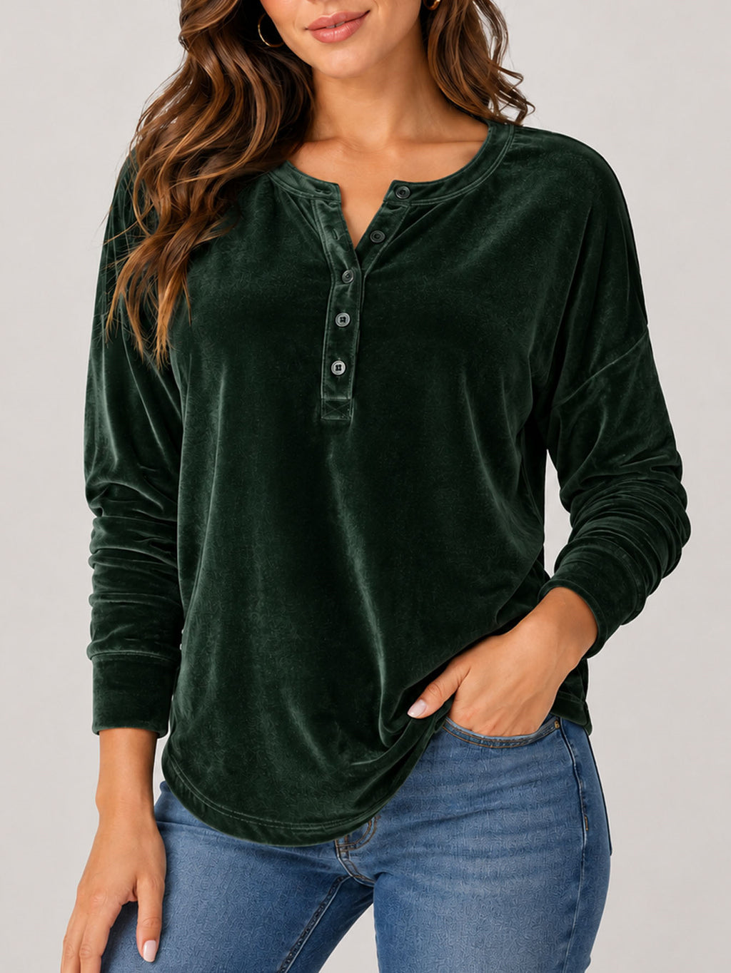 Polyester blouse