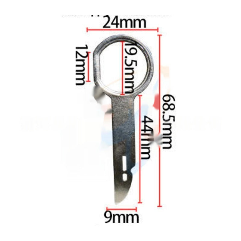 Car Audio Key outil de suppression de tableau de bord réparation et entretien audio