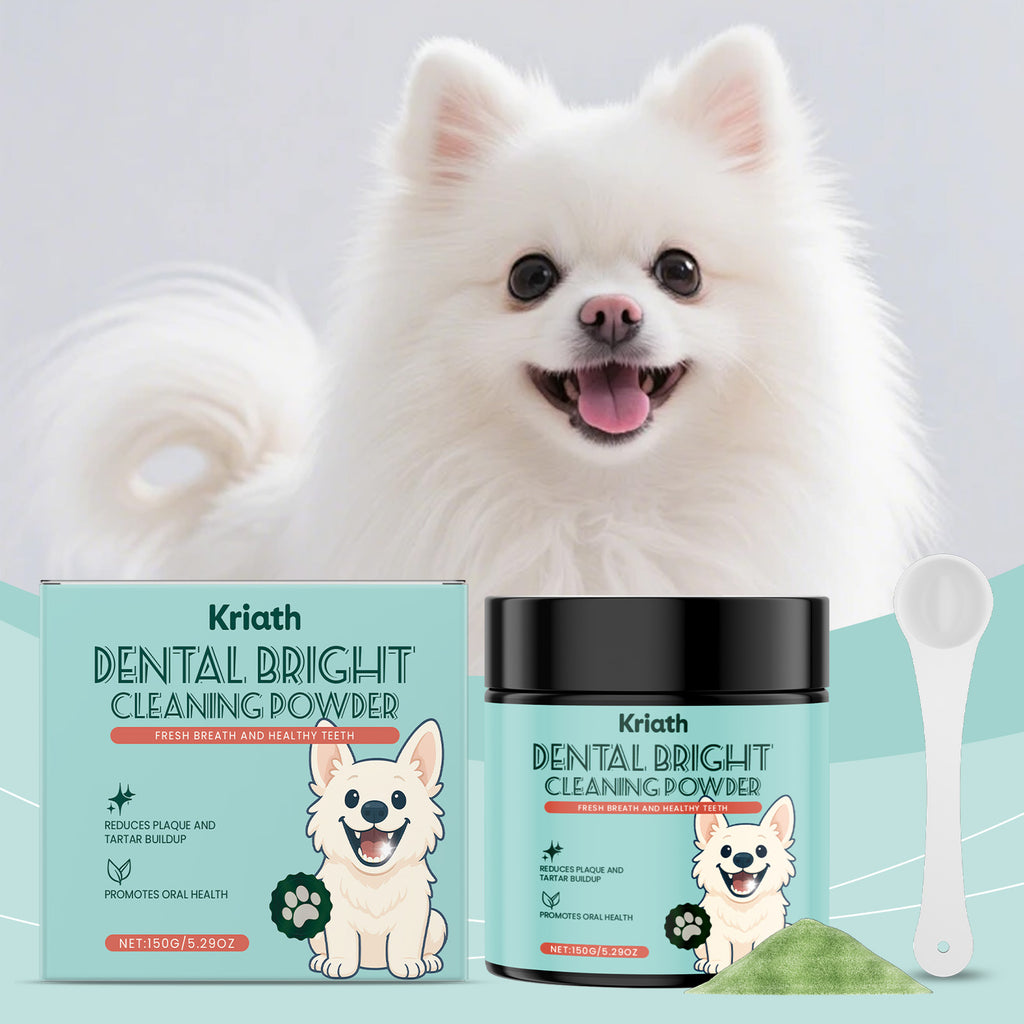 Dog teeth cleaning powder