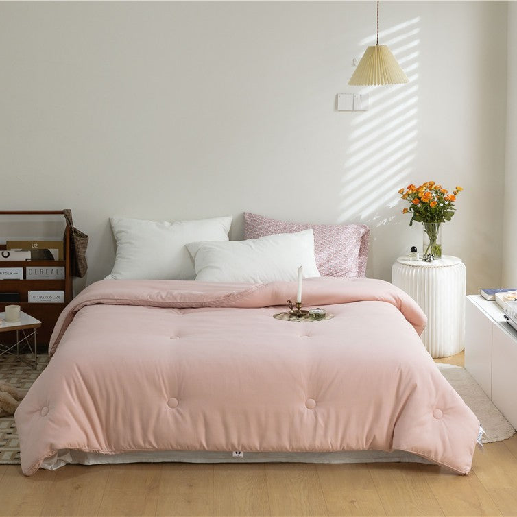 Épaisseur DuPont Fibre Faux Goose Down Winter Quilt for Warmth