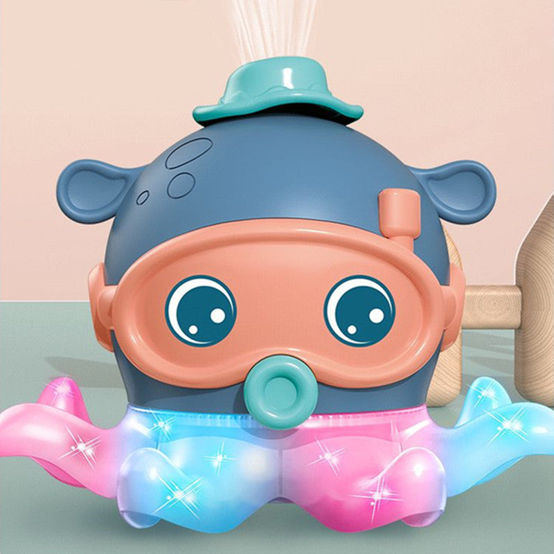 Jouet électrique enfant-parent de boule de blowing suspendu Octopus