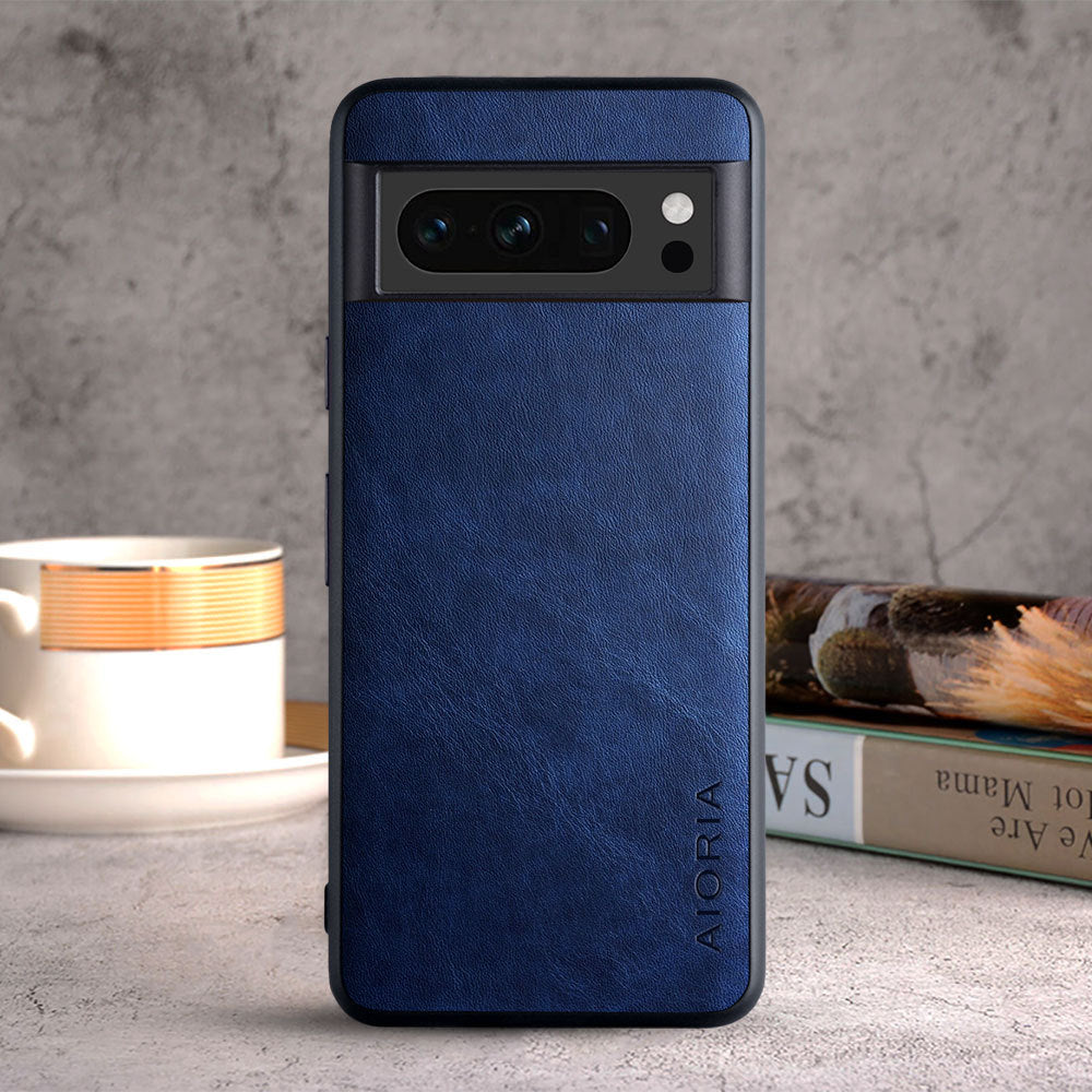 Two-tone avocado skin phone case