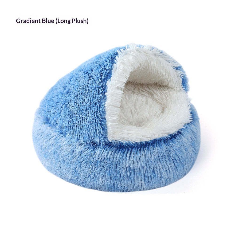 Lit de chat semi-fermé Nest Shell