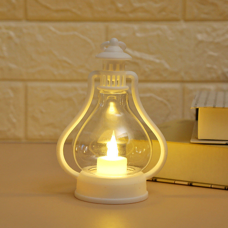 Led bougie électronique pour enfants lampe de nuit portable rétro Script tuant Kerosene lampe P