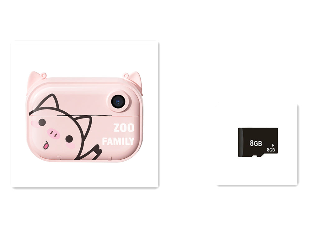 1200W Pixel appareil photo numérique pour enfants qui peut prendre des photos et des vidéos avec impression thermique