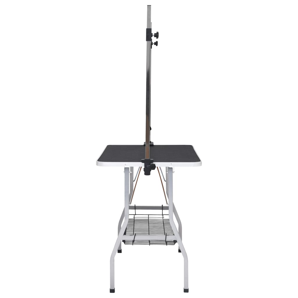 Table réglable pour chiens avec 2 boucles