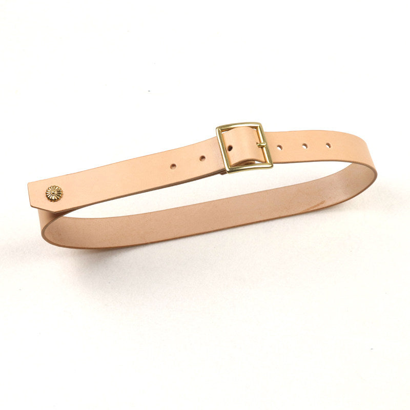 Amekaji Pure Copper Fabric Retro Industrial Style Japonais ceinture de caractère