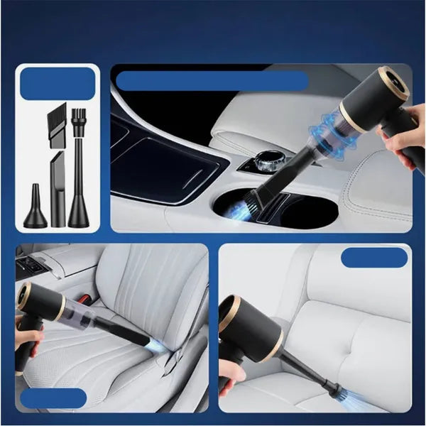 4en1 13000Pa Mini sans fil Aspirateur portatif Nettoyeur de batterie humide et sèche Bureau de voiture Accueil DE