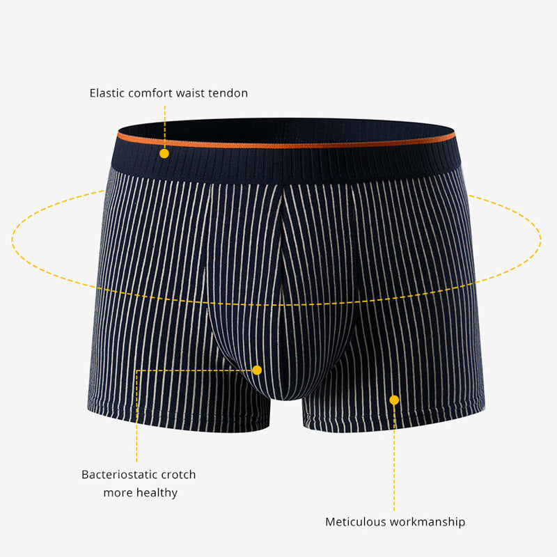 Sous-vêtements Hommes Pure Cotton Boxer Slip Shorts de fermeture