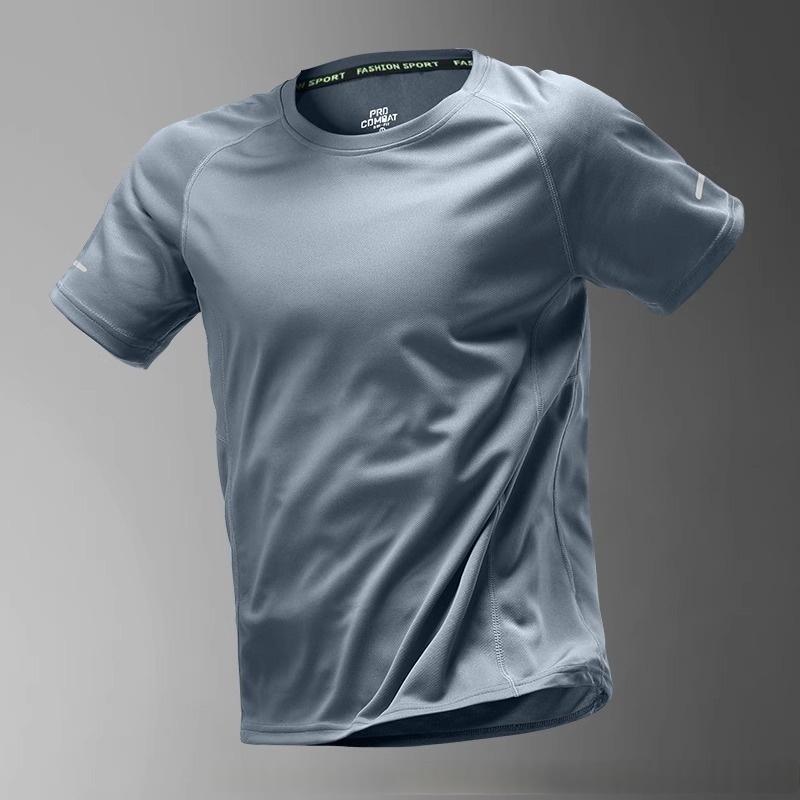 Ice Silk Summer Thin Sports Chemise à manches courtes