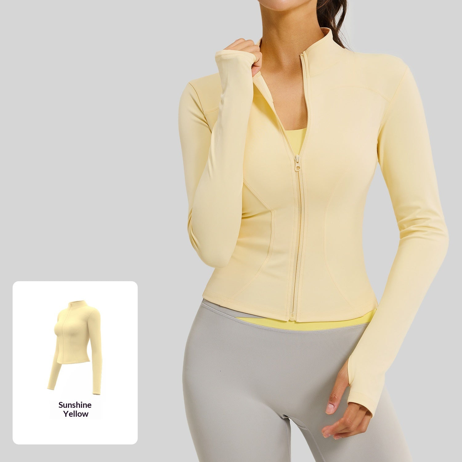 Top athlétique avec un Slimming Bare-feel pour courir et des entraînements