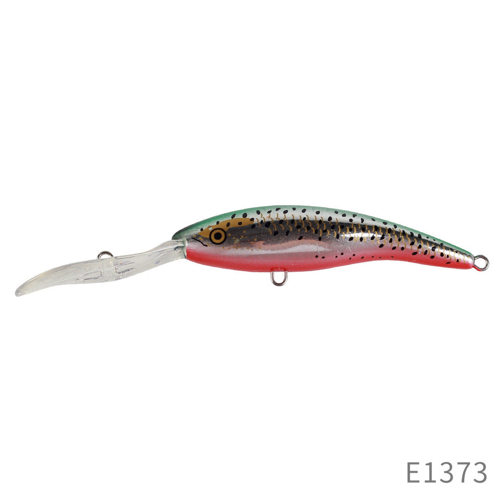 90mm14g Plaque flottante longue langue Lure