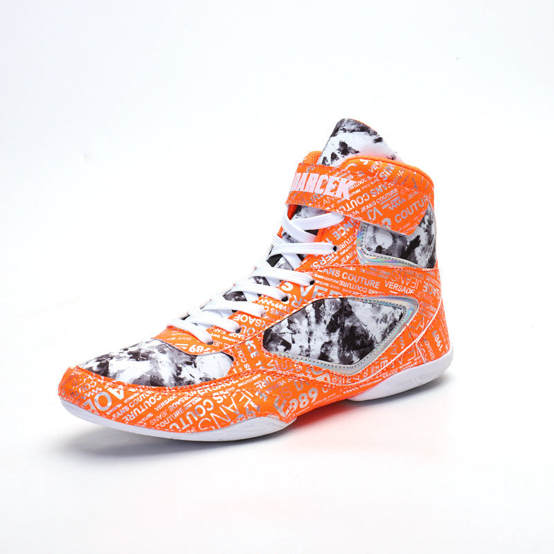 Chaussures de boxe sneaker haut de gamme pour hommes