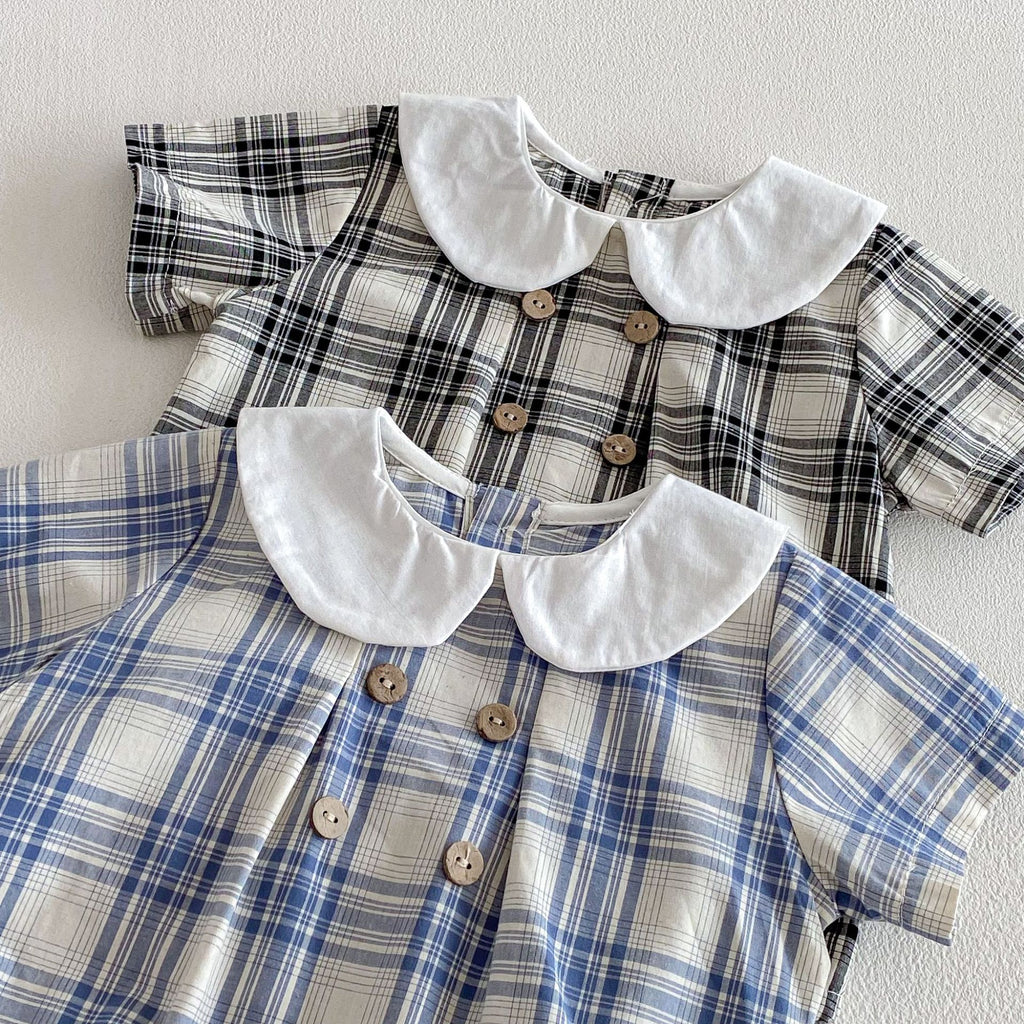 Bébé Onesie Rompeur à manches courtes Crawling costume avec un hood tendance