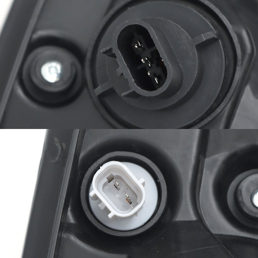 Assemblage des phares noirs compatible avec le côté conducteur gauche international ProStar 2008-2016