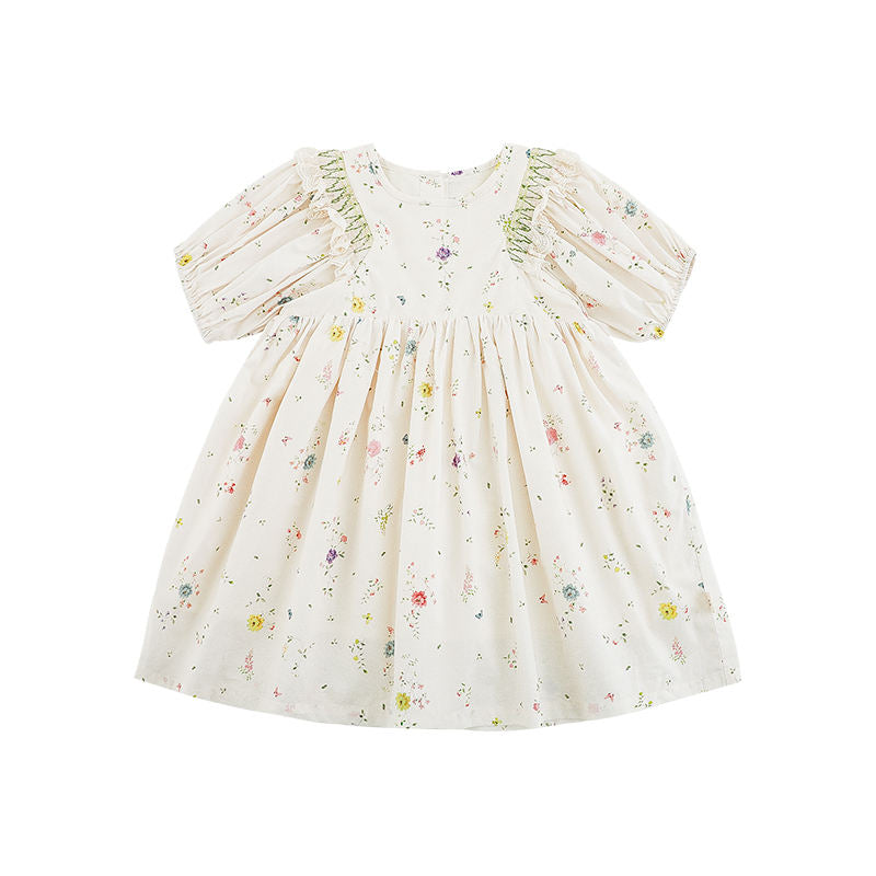 Robe à manches pour les filles