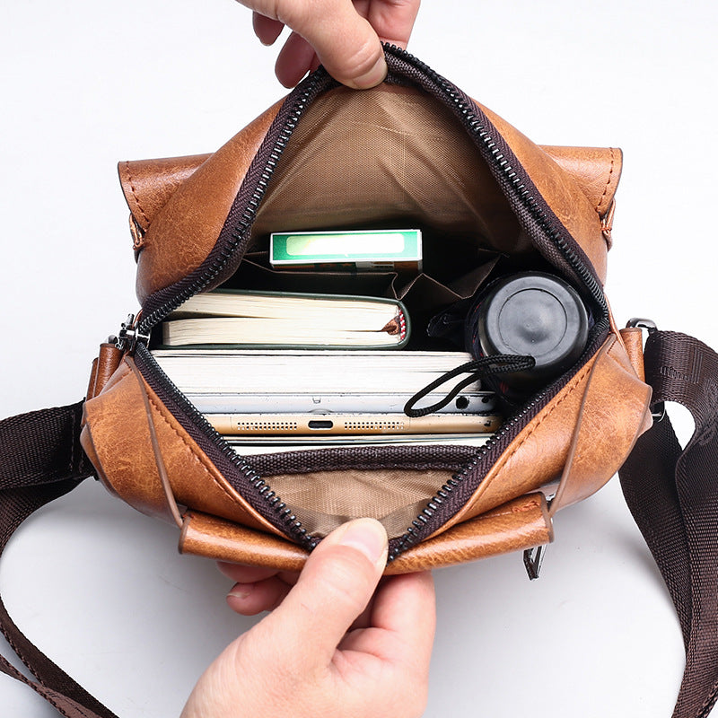Petit sac à dos pour homme avec un corps croisé occasionnel