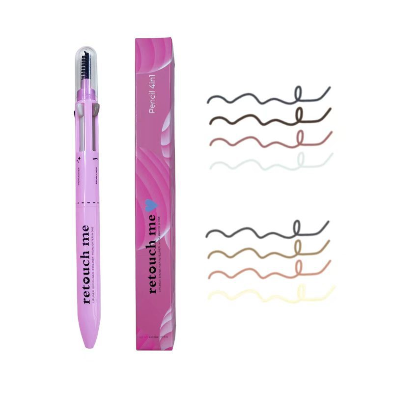 Stylo de maquillage 4-en-1 Stylo de beauté