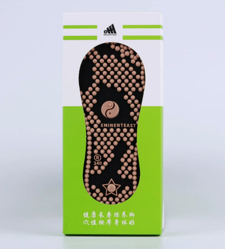 Chaussettes de massage en coton peigné