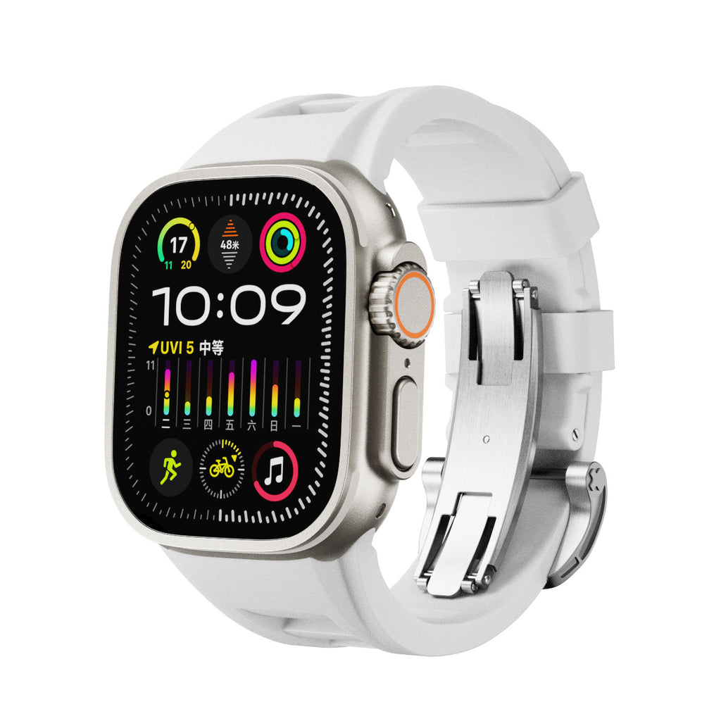 Montre Bracelet en silicone liquide S9 épingle boucle ultra pliante