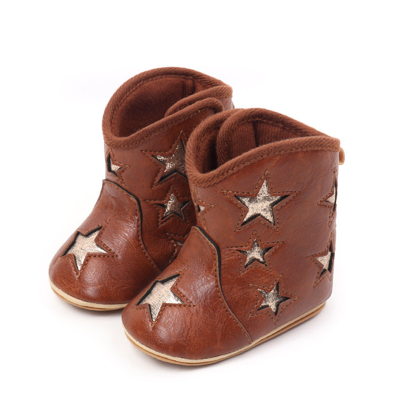 Chaussures pour bébés Thermique Souple Soled Non-slip