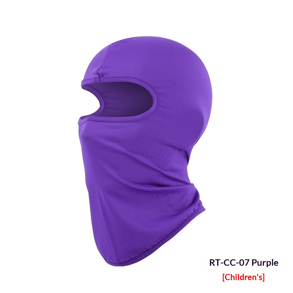 Masque d'équitation en plein air pour enfants Headgear Windproof Sports