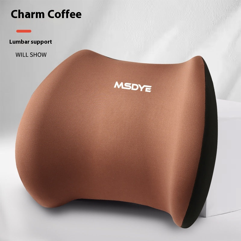 Car Memory Foam Latex Appui-tête Lombaire Oreiller de soutien