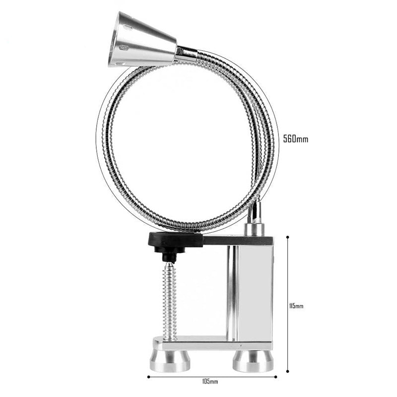 Tête rotative de la lampe Barbecue en alliage d'aluminium