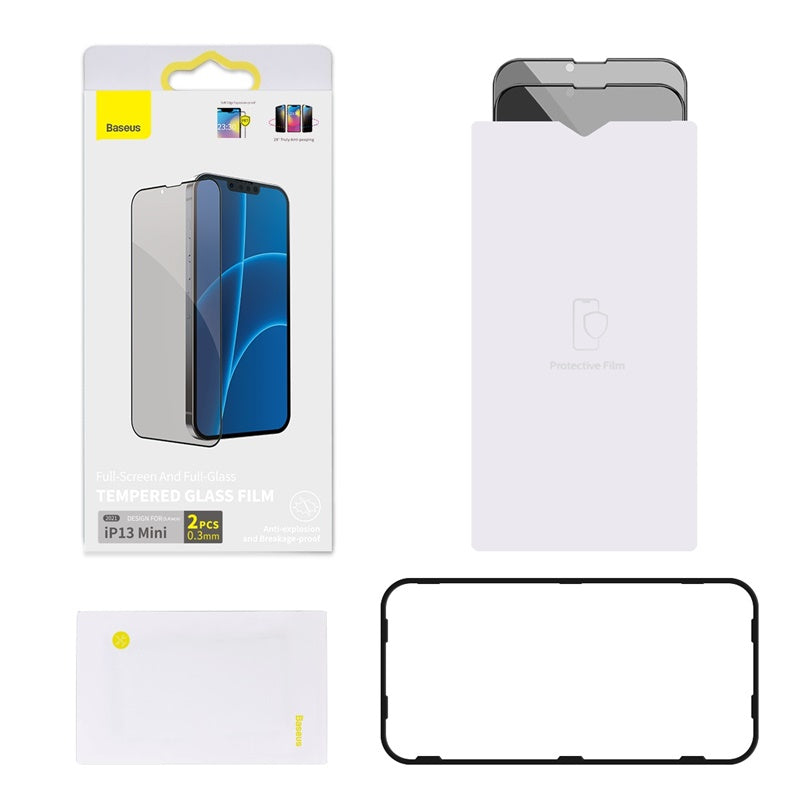 0.23mm Non-broken Edge Full Screen Curved Privacy Film trempé pour IP 5.4 Inch Modèle