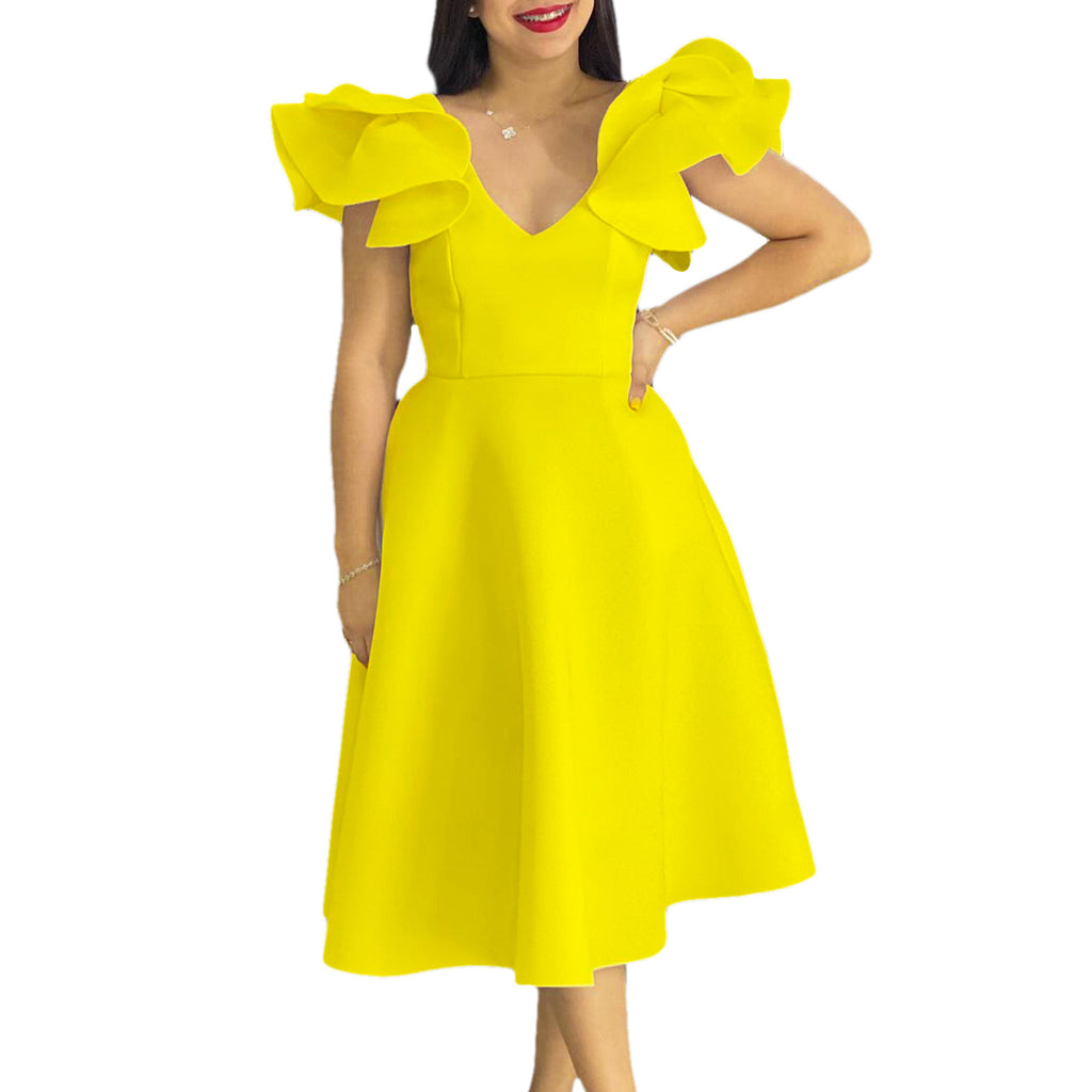 Robe à manches hautes pour les banquets et les fêtes