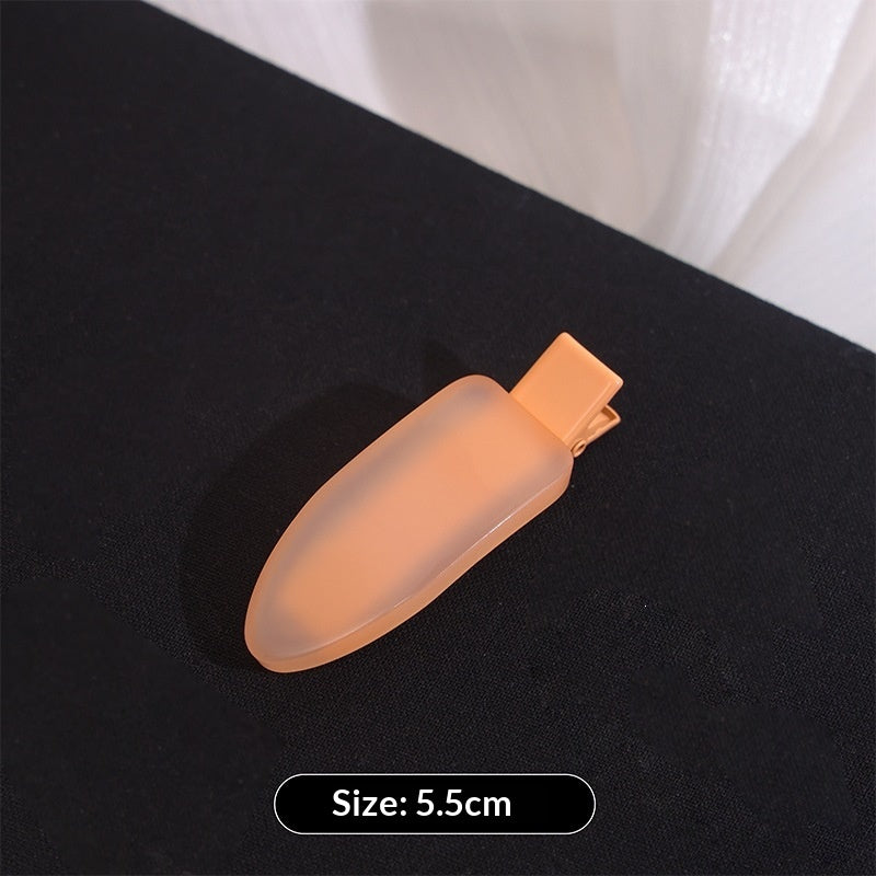Crème glacée en forme d'eau colorée Drop cheveux Clip avec les bangs latéraux pour les filles