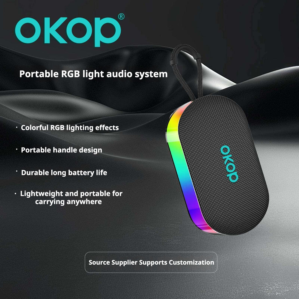 KP-849 Portable Bluetooth haut-parleur sans fil Compact étanche Hi-Fi basse son approprié Fo