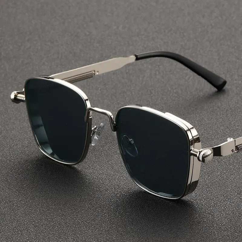 Lunettes de soleil carrées de style vintage avec une touche personnalisée