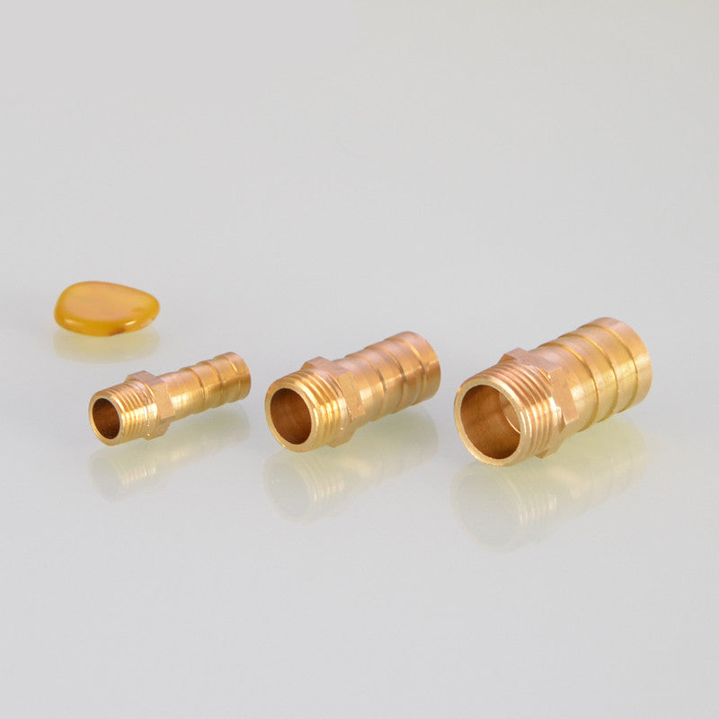 Tuyau de raccord de tuyau en laiton Barb Tail BSP mâle Pagoda gaz connecteur joint en cuivre