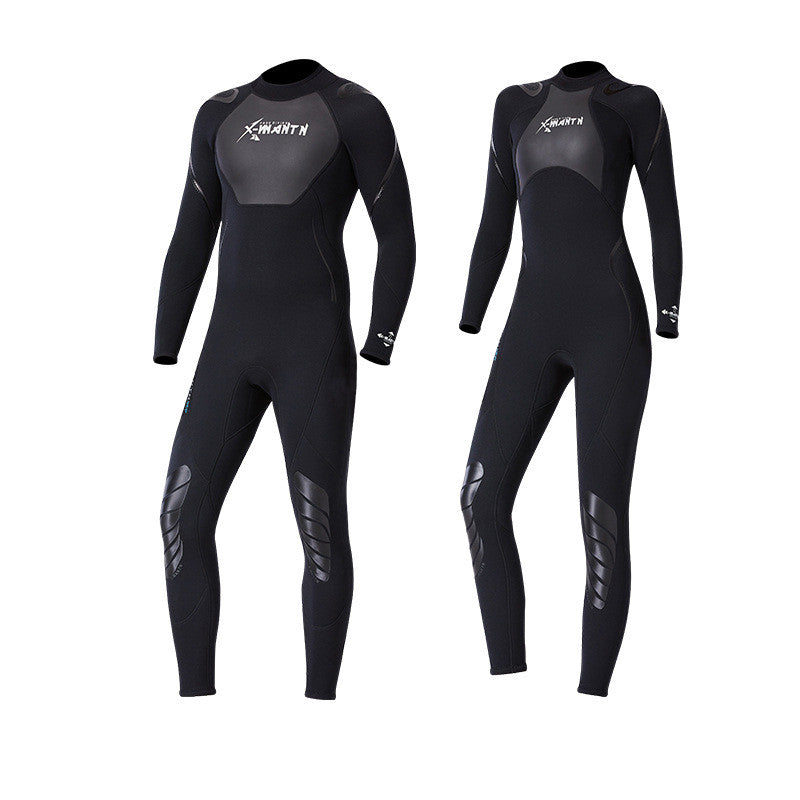 1.5MM Snorkeling chaud et froid à manches longues Surf écran solaire Jellyfish Maillot de bain