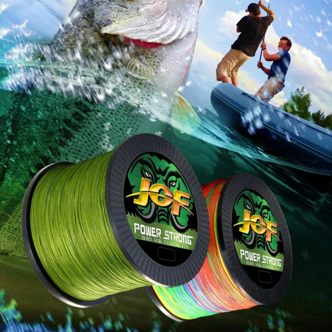 Ligne de pêche PE pour la carpe de pêche Lure
