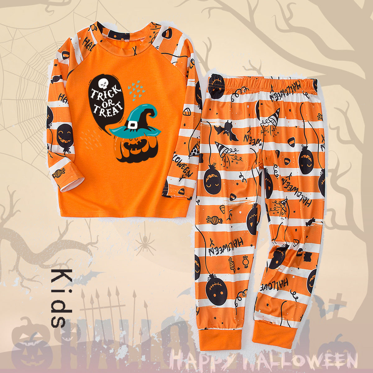 Halloween costume Parent-enfant Pyjamas de maison