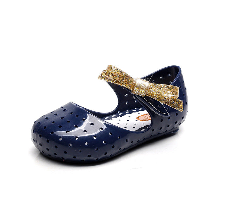 Poisson Bowknot bouche garçon fille Jelly Sandales