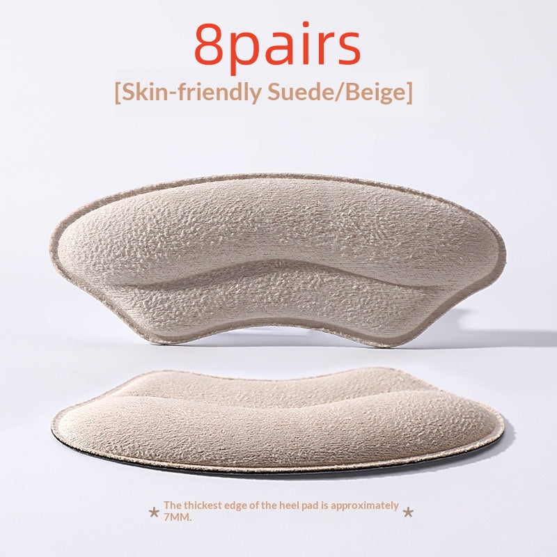 Poignées de talon en forme de lèvre 4D - Semelles intérieures de demi-taille antidérapantes pour femmes Talons hauts