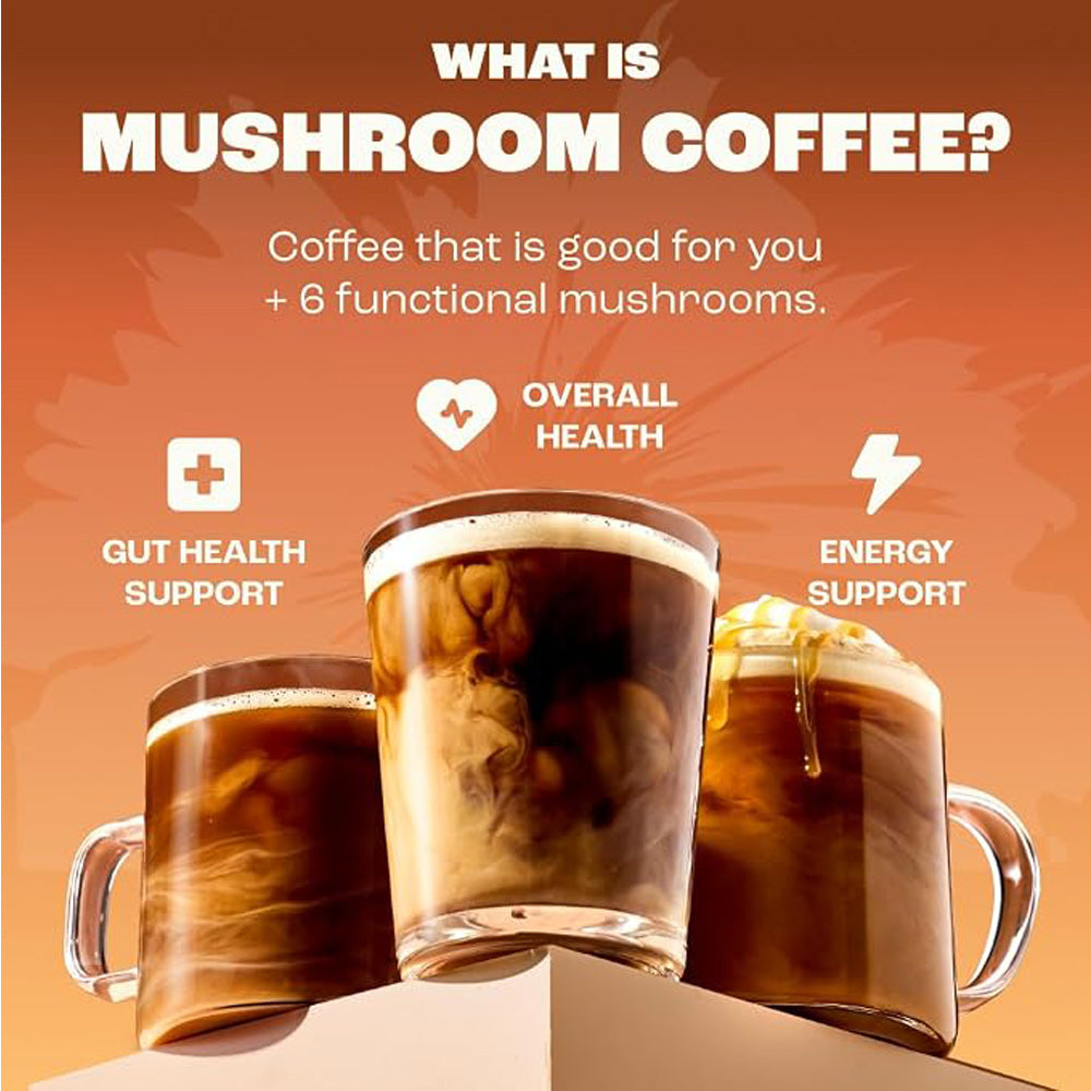 Café instantané de champignons biologiques